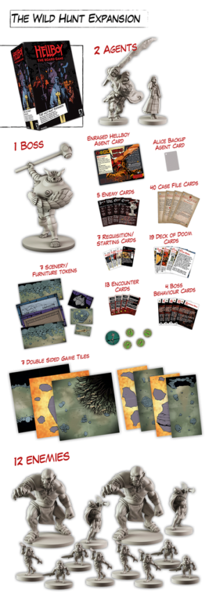 Hellboy The Board Game - The Wild Hunt
