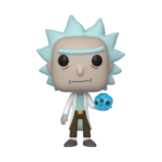 Funko POP! Rick & Morty - Rick w/Crystal Skull figūrėlė - Image 2