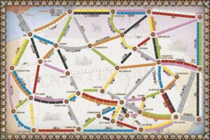 Stalo žaidimas Ticket to Ride - United Kingdom & Pennsylvania