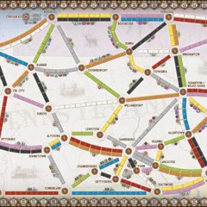 Stalo žaidimas Ticket to Ride - United Kingdom & Pennsylvania