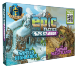 Stalo žaidimas Tiny Epic Tactics Maps Expansion