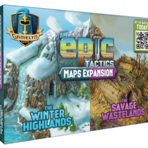 Stalo žaidimas Tiny Epic Tactics Maps Expansion
