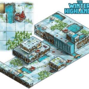 Stalo žaidimas Tiny Epic Tactics Maps Expansion