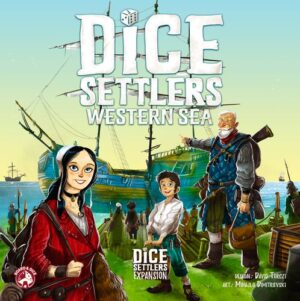 Stalo žaidimas Dice Settlers Western Sea