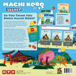 Stalo žaidimas Machi Koro - Legacy