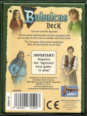 Stalo žaidimas Agricola Bubulcus Deck
