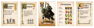 Stalo žaidimas Battle Line Medieval Edition