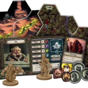 Stalo žaidimas The Lord of the Rings: Journeys in Middle Earth – Shadowed Paths
