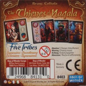 Stalo žaidimas Five Tribes - The Thieves of Naqala