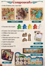 Stalo žaidimas Five Tribes - Whims of the Sultan