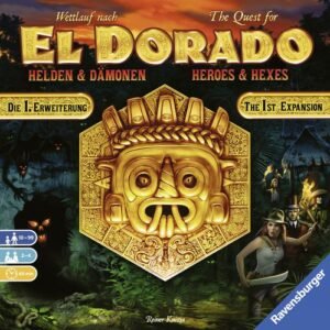 Stalo žaidimas The Quest for El Dorado Heroes & Hexes