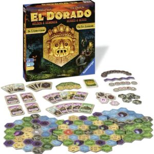 Stalo žaidimas The Quest for El Dorado Heroes & Hexes