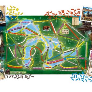 Stalo žaidimas Ticket to Ride - Rails & Sails