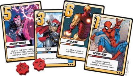 Stalo žaidimas Infinity Gauntlet A Love Letter Game