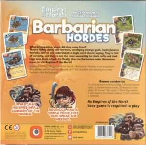 Stalo žaidimas Empires of the North Barbarian Hordes
