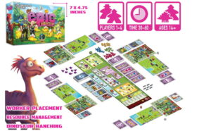 Stalo žaidimas Tiny Epic Dinosaurs
