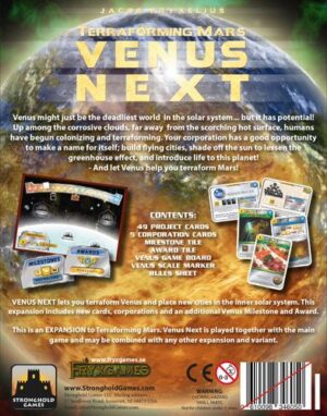 Stalo žaidimas Terraforming Mars Venus Next