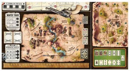Stalo žaidimas Western Legends: Ante Up