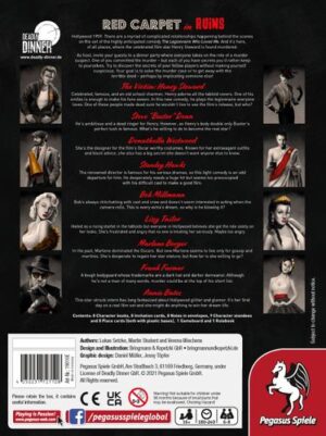 Deadly Dinner – Red Carpet in Ruins