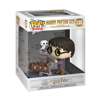 POP Deluxe: Harry Potter Anniversary- Harry Pushing Trolley