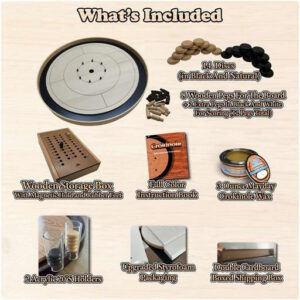Mahogany ELITE Edition Crokinole Board