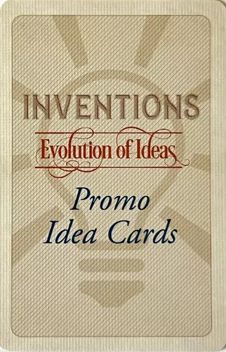 Inventions: Evolution of Ideas – Promo Cards Inventions: Evolution of Ideas – Promo Cards
