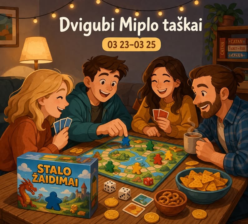 Miplas - Stalo žaidimai