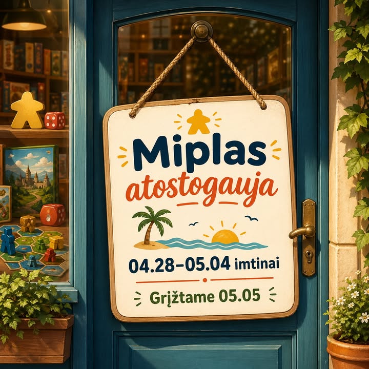Miplas - Stalo žaidimai